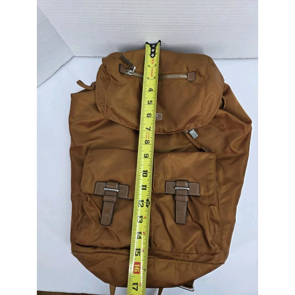 Tumi 48787 Voyageur Basel Backpack in a brown‎ nylon material